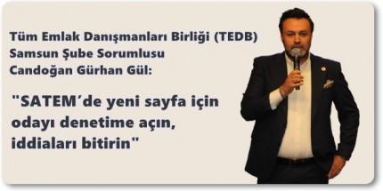 TEDB’den SATEM Başkanına Çağrı